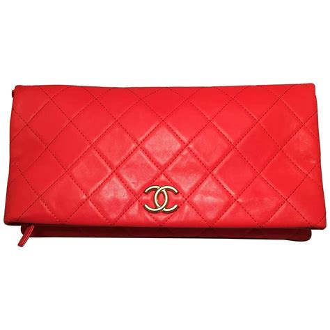 chanel foldover clutch|chanel quilted bag.